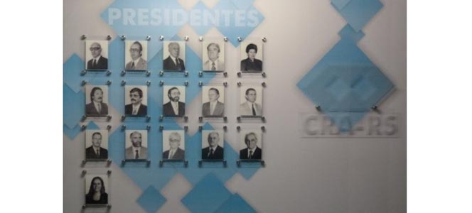 CRA-RS inaugura Galeria dos Ex-Presidentes